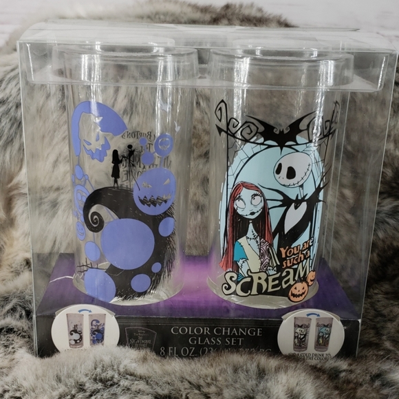Disney Nightmare before Christmas glass cups - Picture 2 of 6